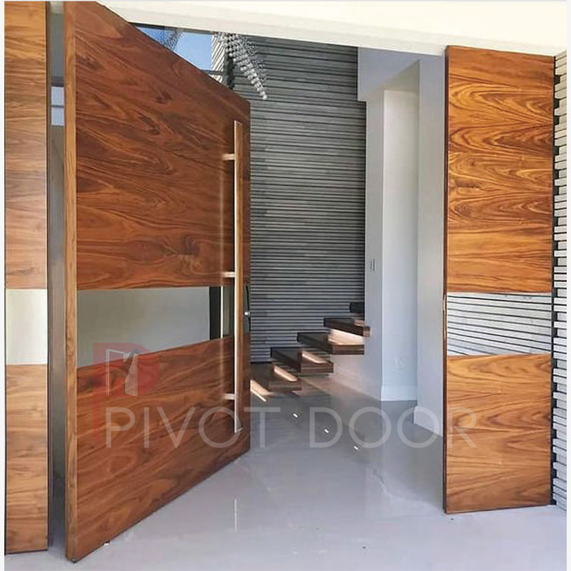 PVT 198 Pivot Door Ceviz Kaplama